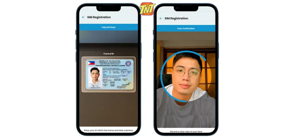 TNT SIM Registration